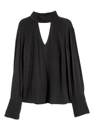 Блуза з чокером zara H&M