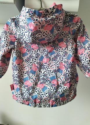 Ветровка pig peppa 1,5-2 года 2