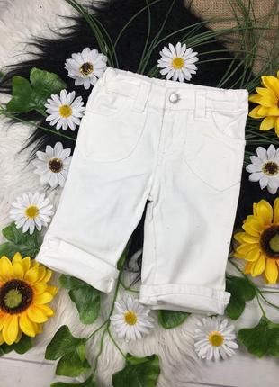 Білі джинсові шорти на 2-3 роки