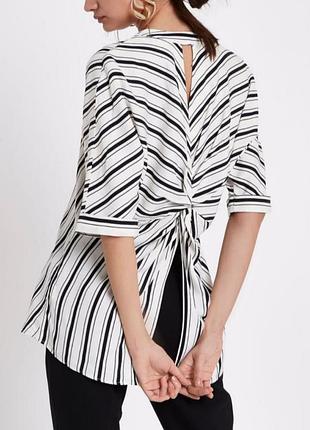 Віскозна блуза, сорочка в смужку