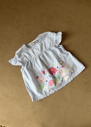 Блузка на 1-2 роки