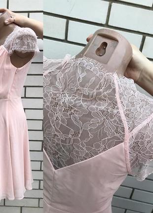 Мереживна шифонова легка сукня asos10 фото