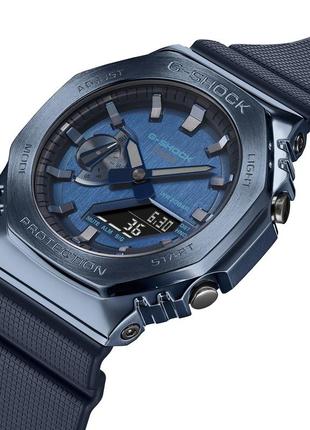 Casio g-shock gm-2100n-2adr oak чоловічий наручний годинник оригінал металевий корпус3 фото