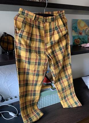 Брючки літо тоненькі висока талія