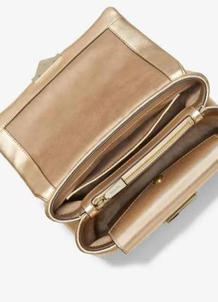 Сумка золотиста michael kors3 фото