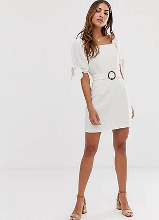 River island сукню у складі льон