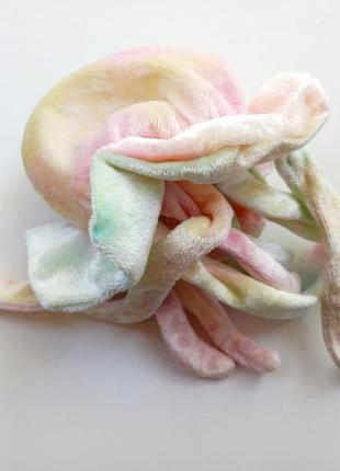 Неймовірно мила іграшка осминожка неймовірна тканина3 фото