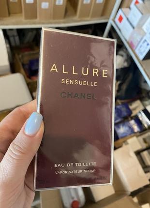 Туалетна вода allure sensuelle