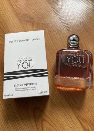 Armani stronger with you intensely (тестер) 100 ml.