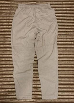 Штаны льняные vero moda vmastimilo ankle pants брюки из льна6 фото
