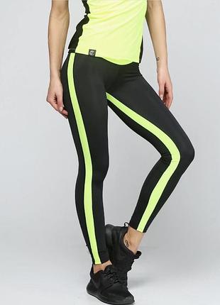 Черные  леггинсы designed for fitness новые