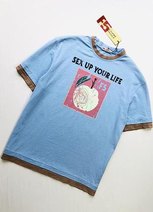 Крутая футболка итальянского бренда f5