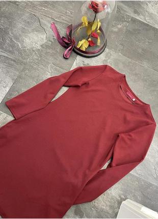 Сукня бордо1 фото