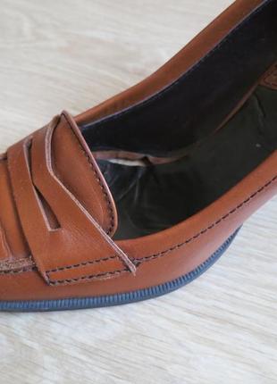 Кожаные осенние туфельки zara2 фото
