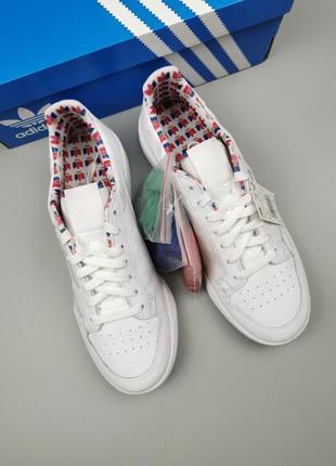 Кроссовки оригинал adidas originals continental 80 colorful trefoil fy28372 фото