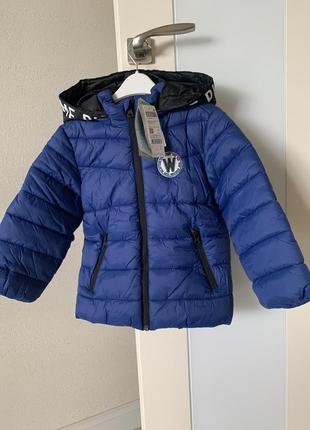 Куртка benetton синя чорна 3-4 роки