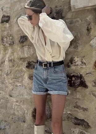 Шорти zara mom fit. нові
