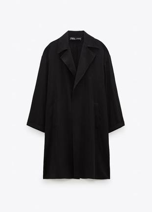 Легкий тренч плащ з ліоцеллу від zara,p. s