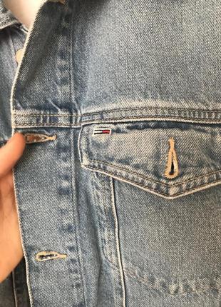 Джинсова куртка джинсовці tommy hilfiger jeans7 фото