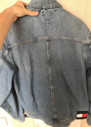 Джинсова куртка джинсовці tommy hilfiger jeans6 фото