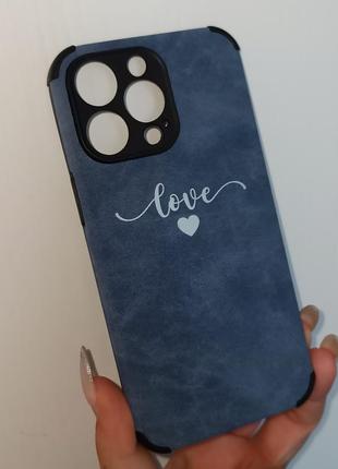 Чохол силіконовий з покриттям "love" на iphone 13 pro, бампер силіконовий на айфон 13 про