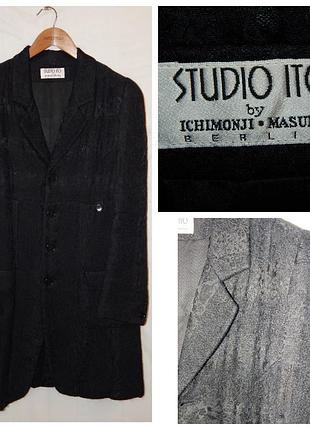 Дизайнерское лёгкое пальто studio ito by ichimonji masuda berlin