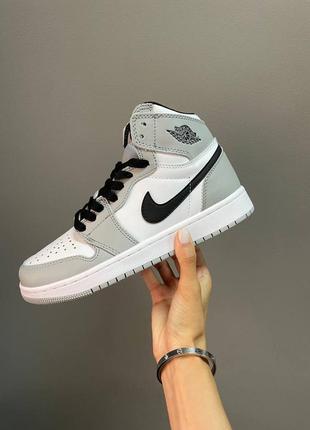 Кросівки жіночі nike air jordan retro 1 smoke grey/ кросівки жіночі найк аїр джордан ретро 11 фото