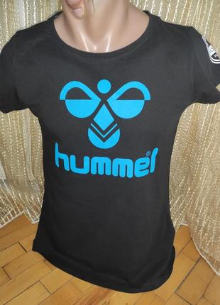 Стильна спорт фірмова футболка катоновая.hummel.s