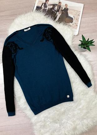 Оригинальный шерстяной свитер джемпер gianni versace