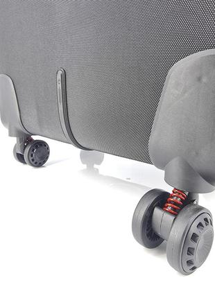Дорожный чемодан ручная кладь tourist 903 на 4 колесах фиолетовый металлик хамелеон3 фото