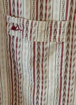 Брендовая винтажная рубашка mantaray хлопок