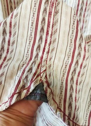 Брендовая винтажная рубашка mantaray хлопок