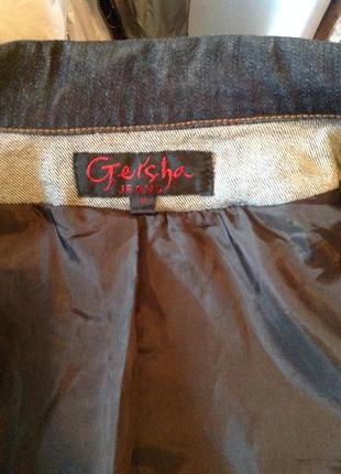 Интересный пиджак - обманка с локтями, бренда jeans geisha, р. 44-4610 фото