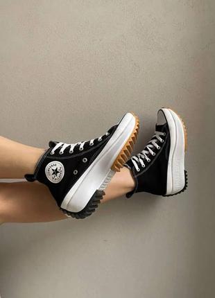 Кеды converse run star hi7 фото