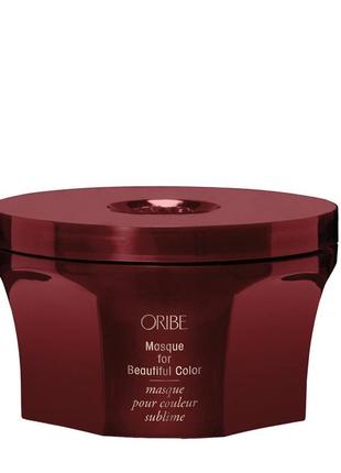 Маска для захисту кольору пофарбованих волосся oribe masque for beautiful color