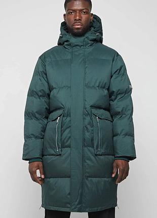 Н. l / 52-54 подовжений пуховик forest green maniere de voir