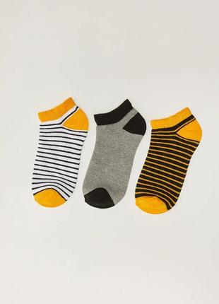 30-33 нові фірмові дитячі спортивні базові шкарпетки для хлопчика lc waikiki вайкіки шкарпетки
