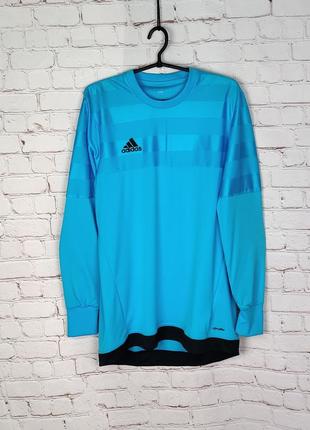 Чоловічий спортивний лонгслив воротарська футболка кофта goalkeeper jersey adidas precio entry 15 gk
