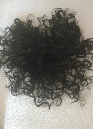 Парик накладка топер шиньон 100%натуральный волос8 фото