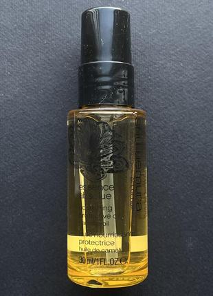 Поживна олія для захисту волосся shu юмурі essence absolue nourishing protective hair oil4 фото