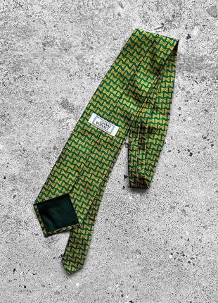 Gianni versace made in italy 100% silk преміальний галстук, краватка з шовку1 фото