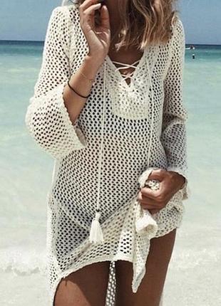 Стильные шикарные пляжные туники