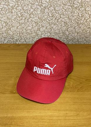 Кепка puma оригинал красная4 фото