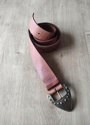 Красивый женский кожаный ремень legend , германия. размер 85