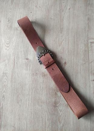 Красивый женский кожаный ремень legend , германия. размер 85