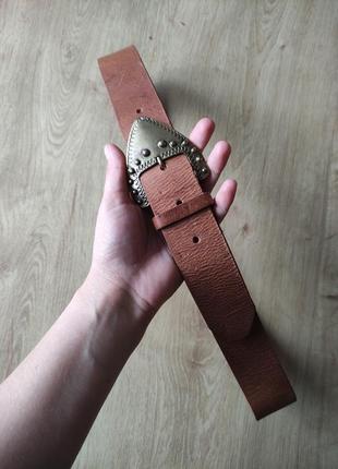 Красивый женский кожаный ремень legend , германия. размер 85