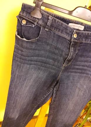 Стрейчевые синие джинсы батал chicos platinum denim раз.31-322 фото