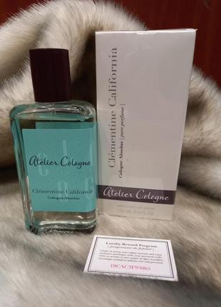 Одеколон atelier cologne clementine california (кателер-кологен клементин каліфорнія) 100 мл