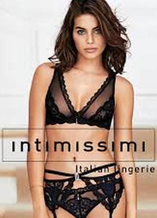 Классическое итальянское боди "intimissimi" черного цвета5 фото