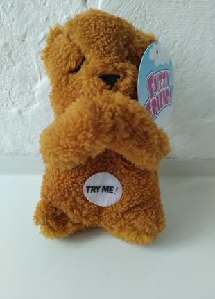 Мягкая игрушка мишка музыкальный